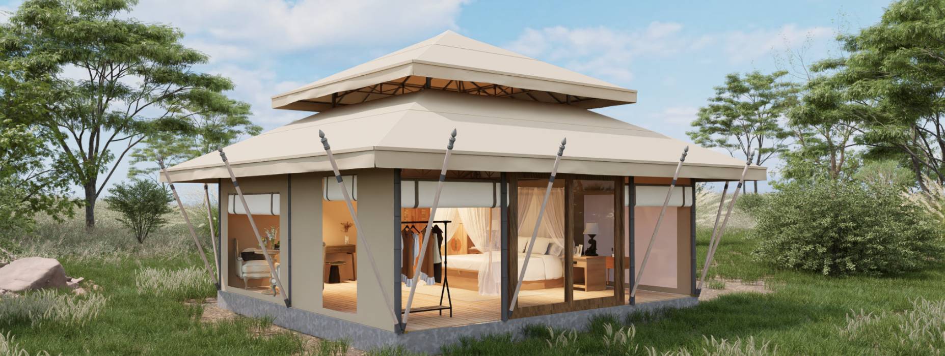 冕宁县户外野奢帐篷